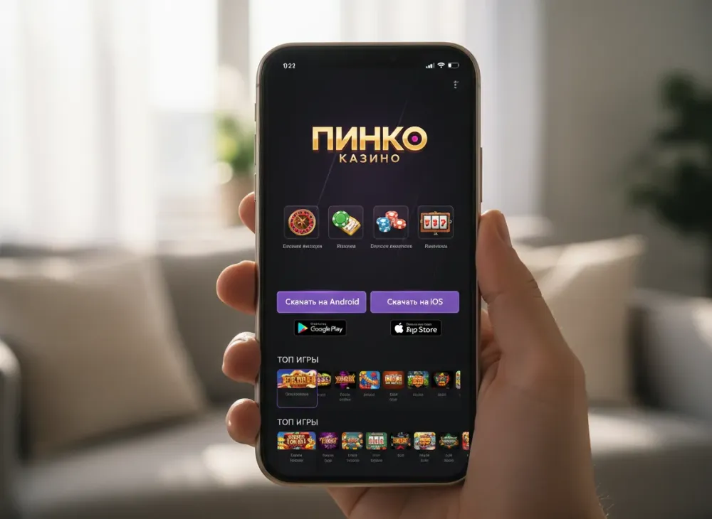 Пинко казино скачать на Android и iOS устройства